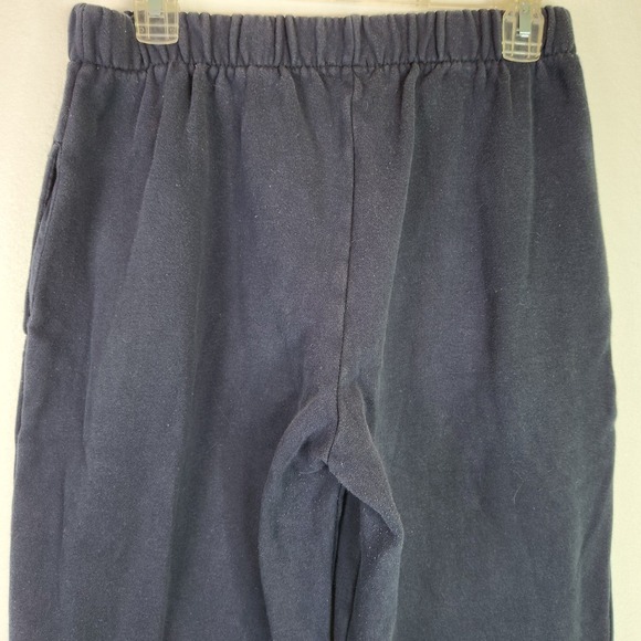 John Galt Sweatpants One Size Black Fleece Joggers Brandy Melville Relaxed Fit - Picture 4 of 5